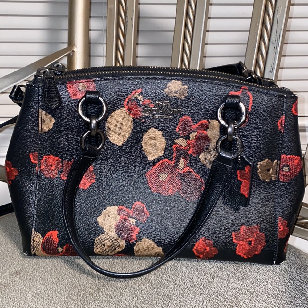 Floral Coach Purse